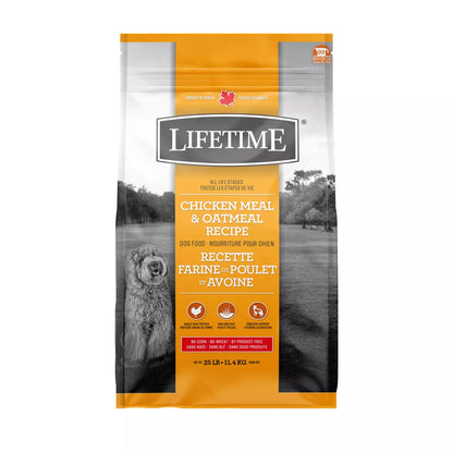 Lifetime All Life Stages Chicken & Oatmeal Dry Dog Food