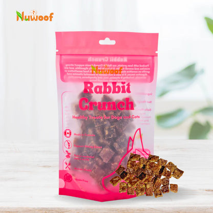 NuWoof 🍁Rabbit Crunch Dog Treats 70g