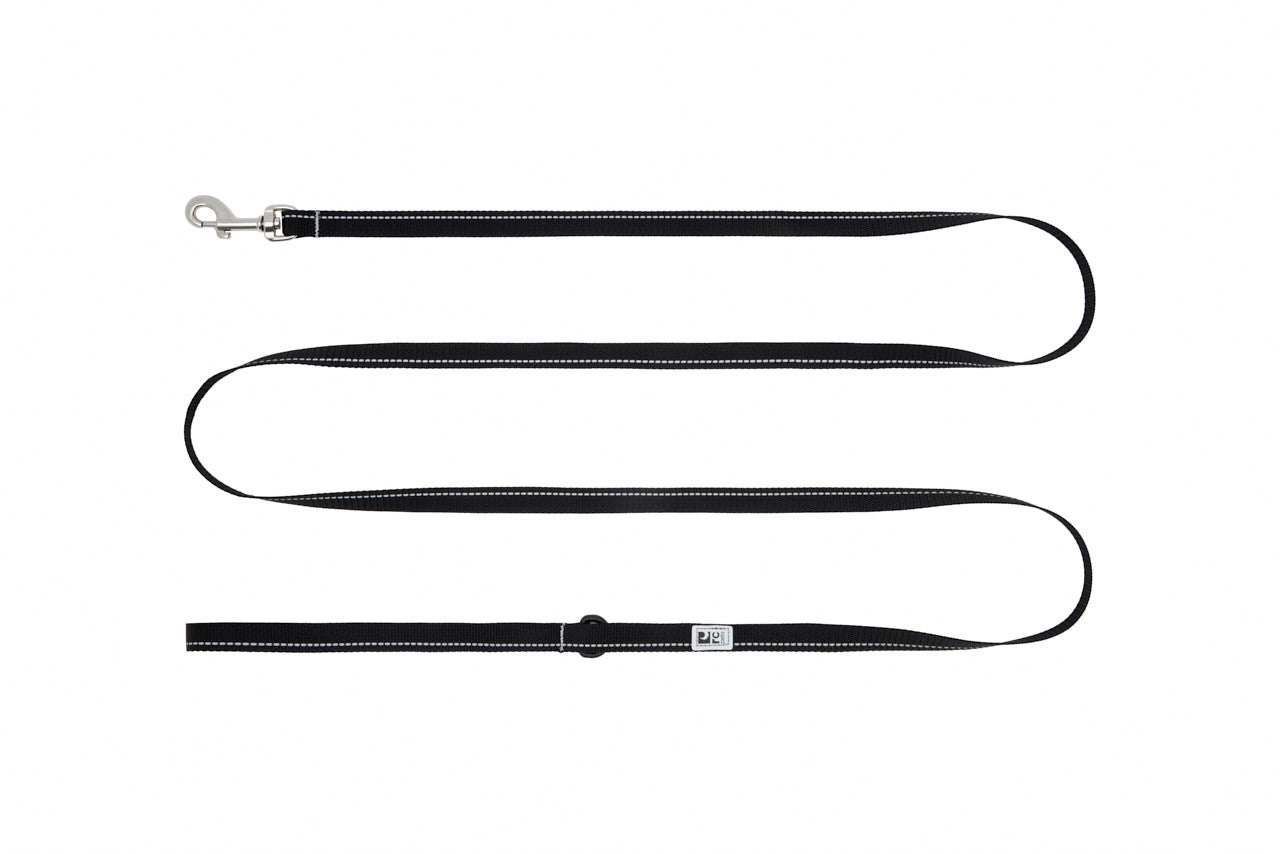RC Pets 1/2 x 6ft Black Petite Primary Leash