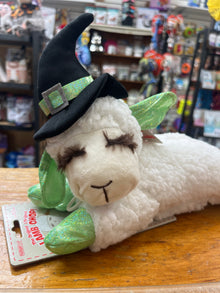 Multipet Lamb Chop with Witch Hat 10.5"