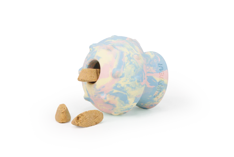 Ruffwear Blue Prism Toadstool Rubber Dog Toy