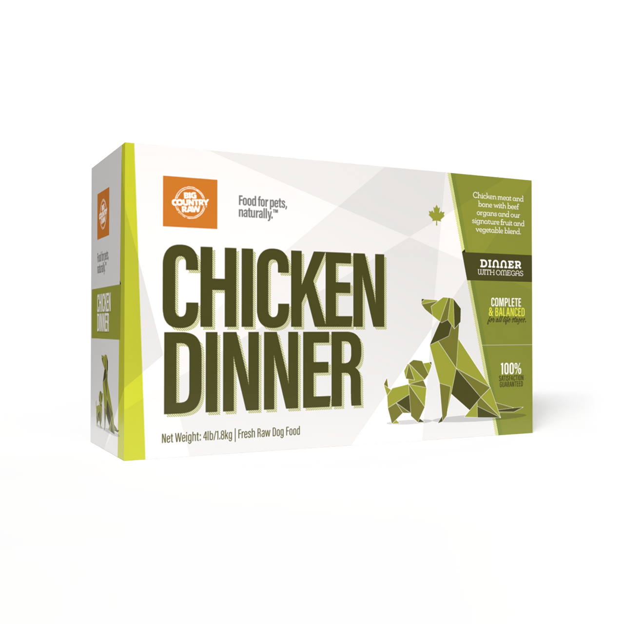 Big Country Raw🍁 Chicken Dinner 4Lb Carton