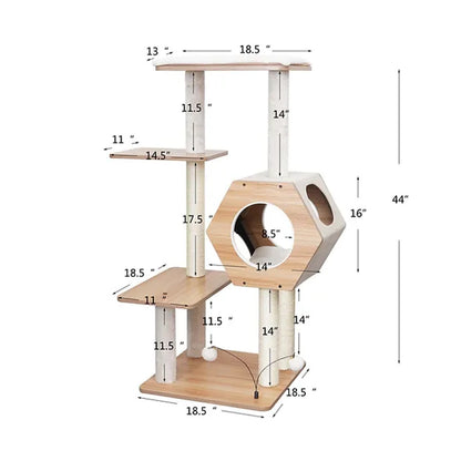 PetPals Group Wagon Style Cat Tree