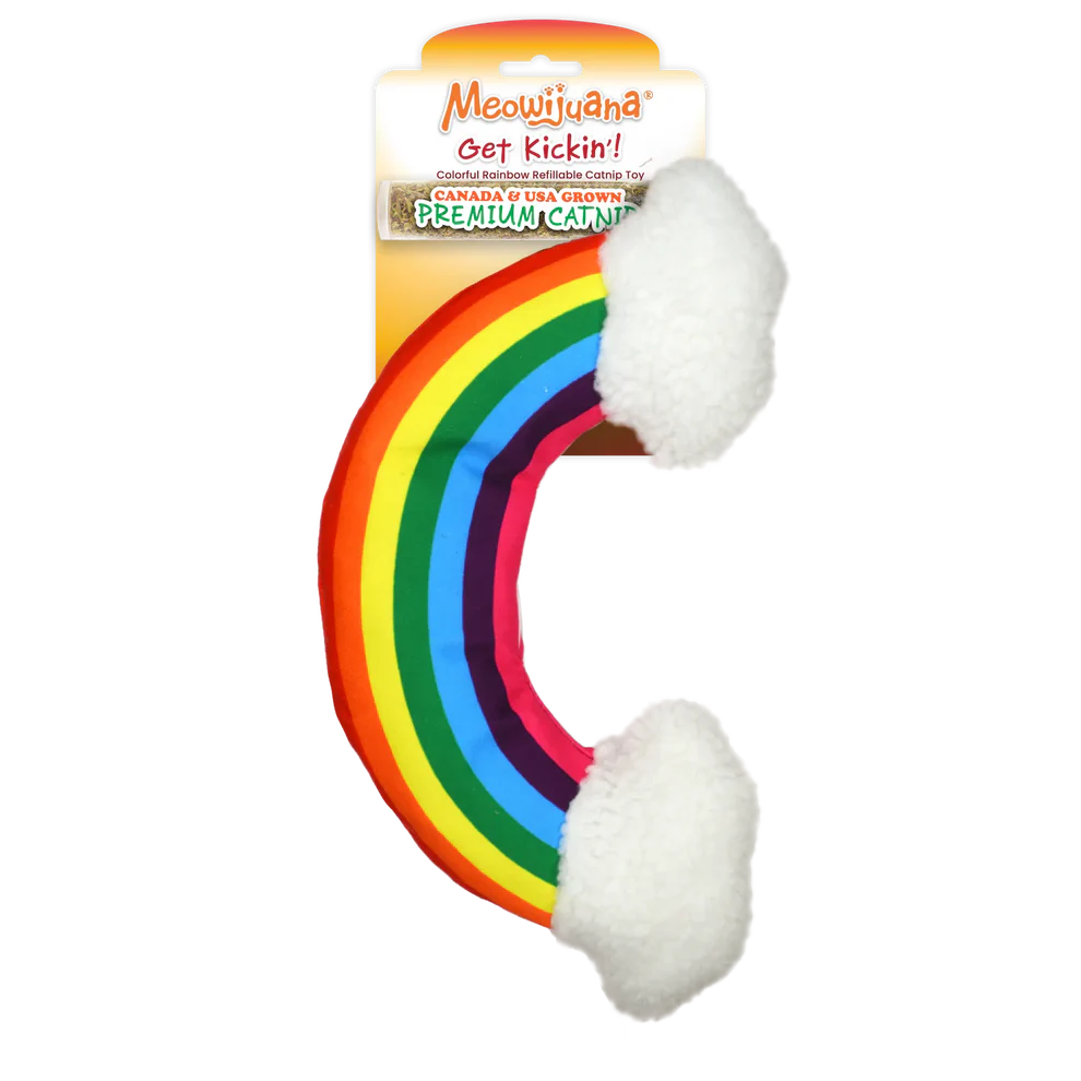 Meowijuana Get Kickin' Refillable Rainbow Kicker