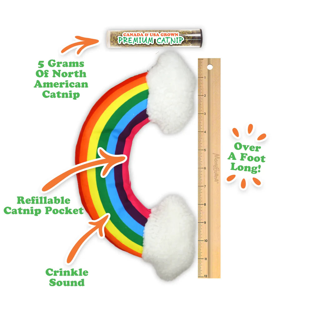 Meowijuana Get Kickin' Refillable Rainbow Kicker