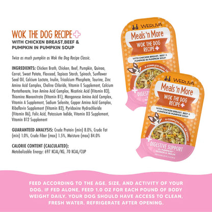 Weruva Meals N More Cups Wok the Dog 3.5oz