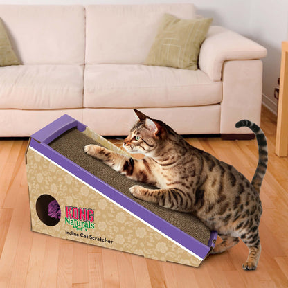 Kong Naturals Incline Scratcher with Catnip