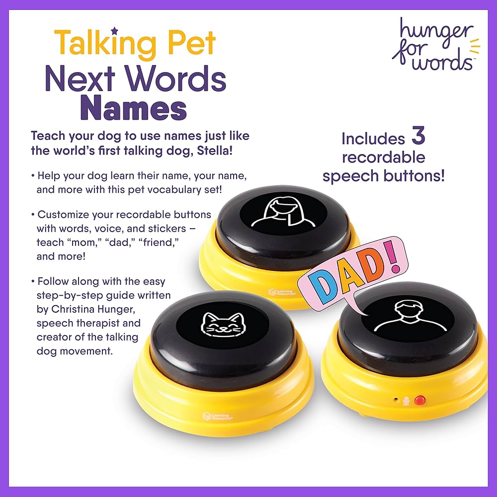 Hunger for Words Talking Pet Next Words - Names