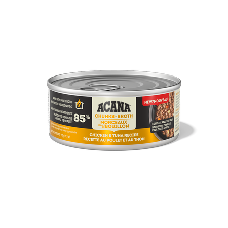Acana Chicken & Tuna Chunks in Broth Wet Cat Food 5.5oz