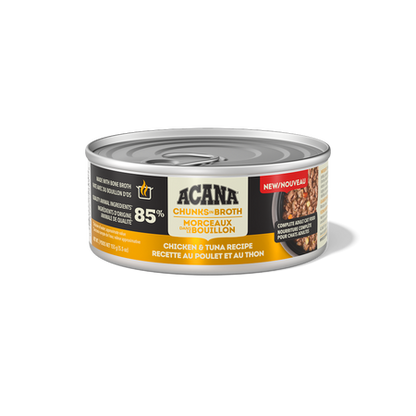 Acana Chicken & Tuna Chunks in Broth Wet Cat Food 5.5oz