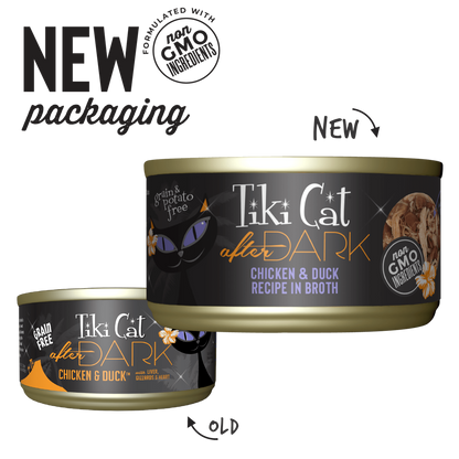 Tiki Cat After Dark Chicken & Duck Cat Food 2.8oz