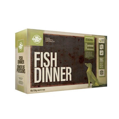 Big Country Raw Fish Dinner for Dogs 4lb