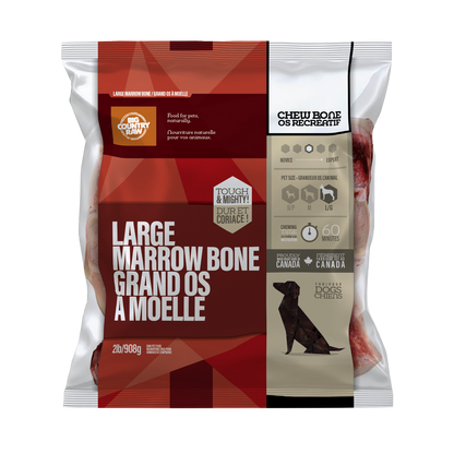 Big Country Raw Large Marrow Bone 2lb