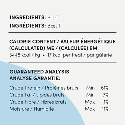 Crumps Naturals Beef Lung Tendersticks 138g