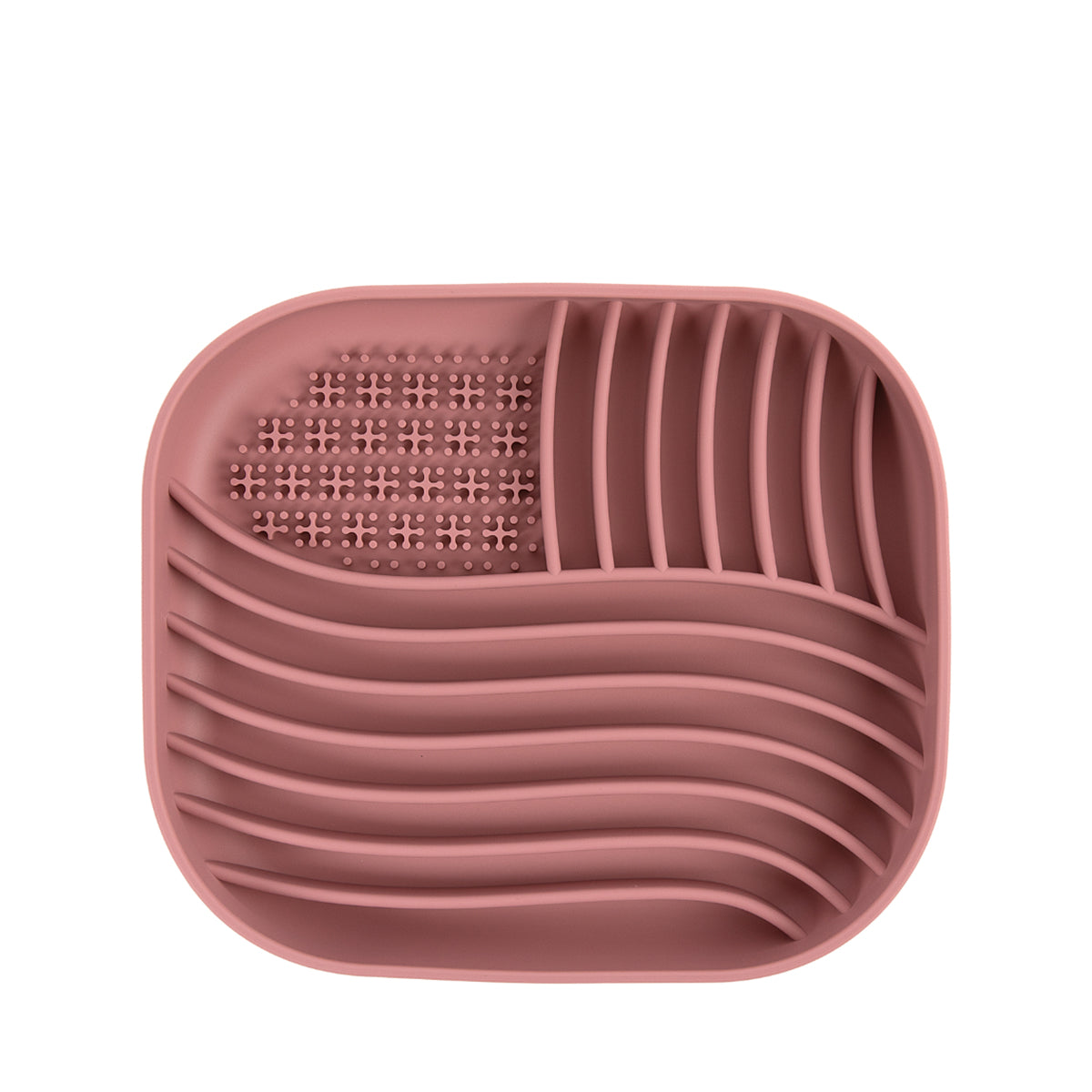 Brookbrand Pink Square Silicone Lick Mat