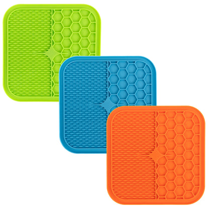 Brookbrand Orange Suction Cup Lick Mat