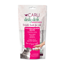 Caru Chicken & Salmon Lickable Treats for Cats