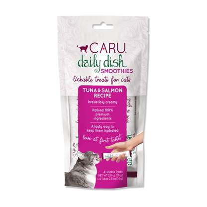 Caru Tuna & Salmon Lickable Treats for Cats