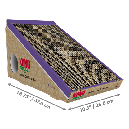 Kong Naturals Incline Scratcher with Catnip