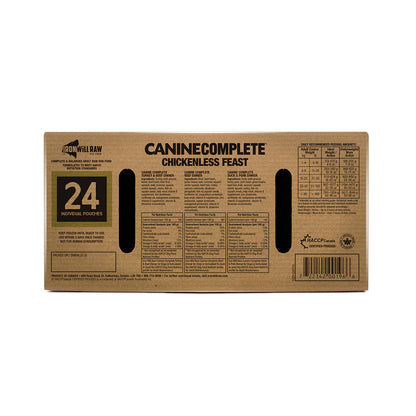 Iron Will Raw 🍁Canine Complete Chickenless Feast 24lb