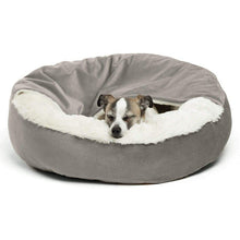 Best Friends by Sheri Grey Cozy Cuddler Ilan Pet Bed with Cover 24" x 24"