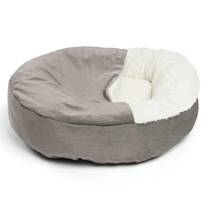 Best Friends by Sheri Grey Cozy Cuddler Ilan Pet Bed with Cover 24" x 24"