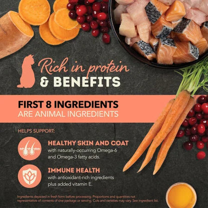 Acana Chicken & Salmon Chunks & Broth Wet Cat Food 5.5oz