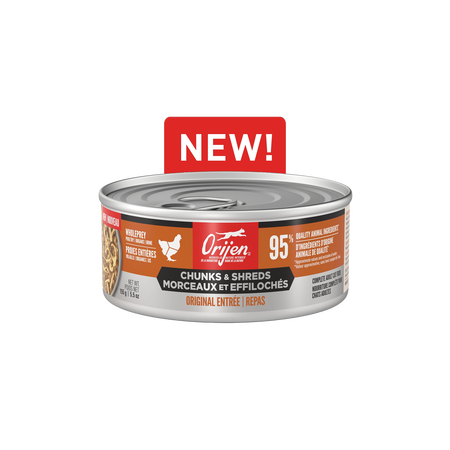 Orijen Original Entree Chunks & Shreds Wet Cat Food 5.5oz