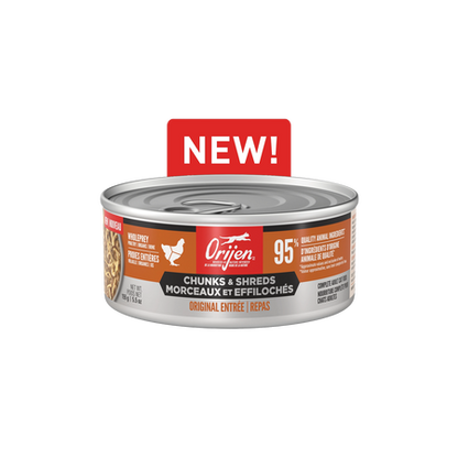 Orijen Original Entree Chunks & Shreds Wet Cat Food 5.5oz