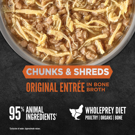 Orijen Original Entree Chunks & Shreds Wet Cat Food 5.5oz