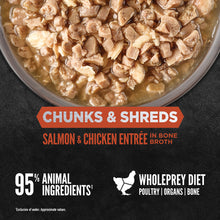 Orijen Chicken & Salmon Chunks & Shreds Wet Kitten Food 5.5oz