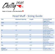 Chilly Dogs Bubblegum Head Muff Dog Ear Warmer