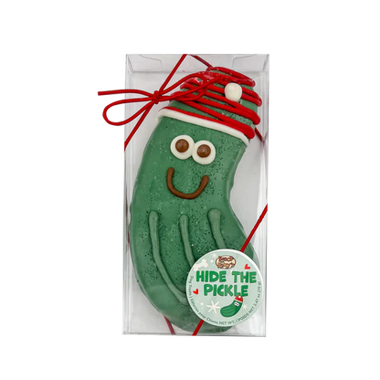 Bosco & Roxy's Find Me Christmas Pickle Dog Cookie