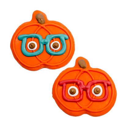 Bosco & Roxy's 🍁Pumpkin with Specs Dog Cookie