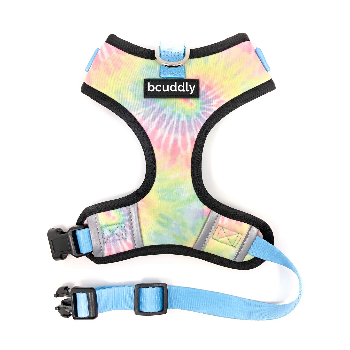 BCuddly Tye Dye Dog Harness