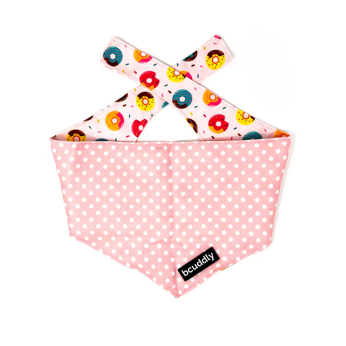 Bcuddly Blush Pink Donut Bandanna
