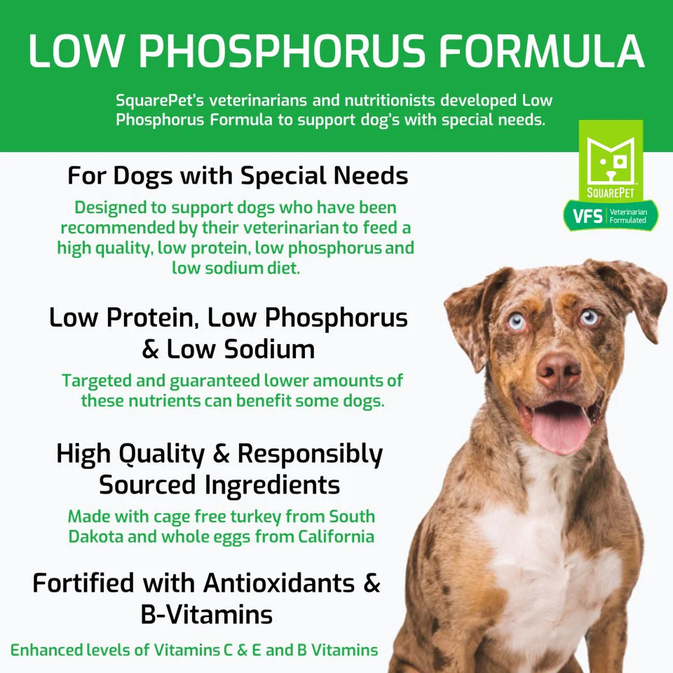 Square Pet Low Phospherous Dog Food