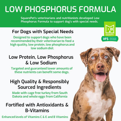 Square Pet Low Phospherous Dog Food
