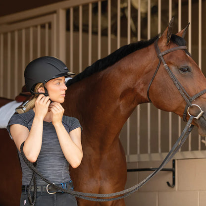 Troxel Liberty Black Duratec Equestrian Helmet