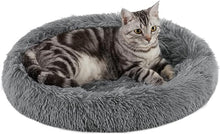 Best Friends by Sheri Grey Donut Bed in Shag Fur 21" x 19"