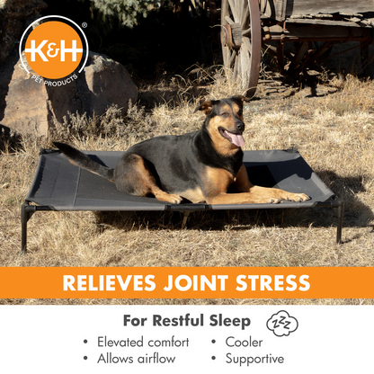 K&H Charcoal Original Pet Cot