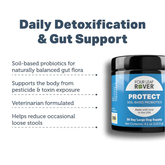 Four Leaf Rover Protect - Soil Based Probiotics 4.1oz