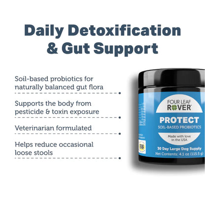 Four Leaf Rover Protect - Soil Based Probiotics 4.1oz