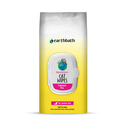 Earthbath Cat Hypo-Allergenic Grooming Wipes