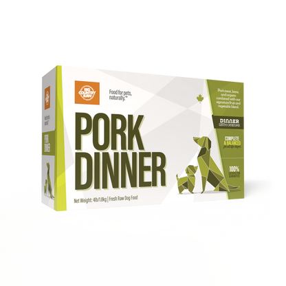 Big Country Raw Pork Dinner 4Lb Carton