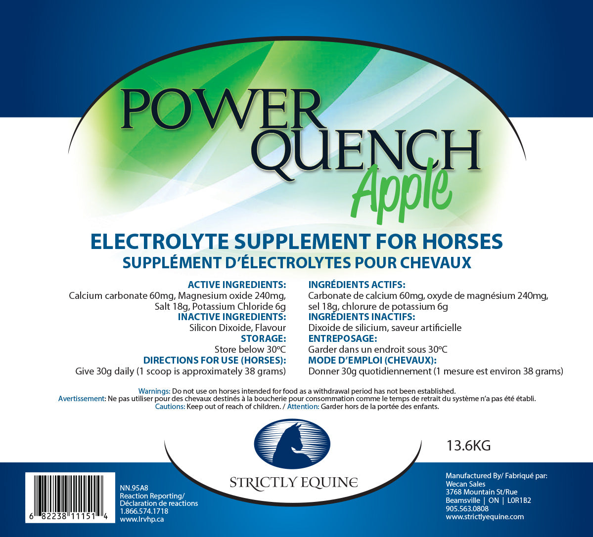 Strictly Equine Apple Power Quench Electrolytes