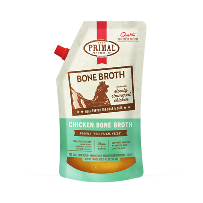 Primal Pet Foods Chicken Bone Broth 20Oz