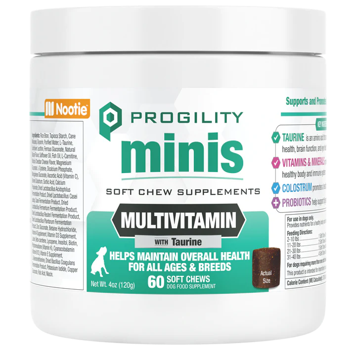 Progility Multivitamin with Taurine for Dogs