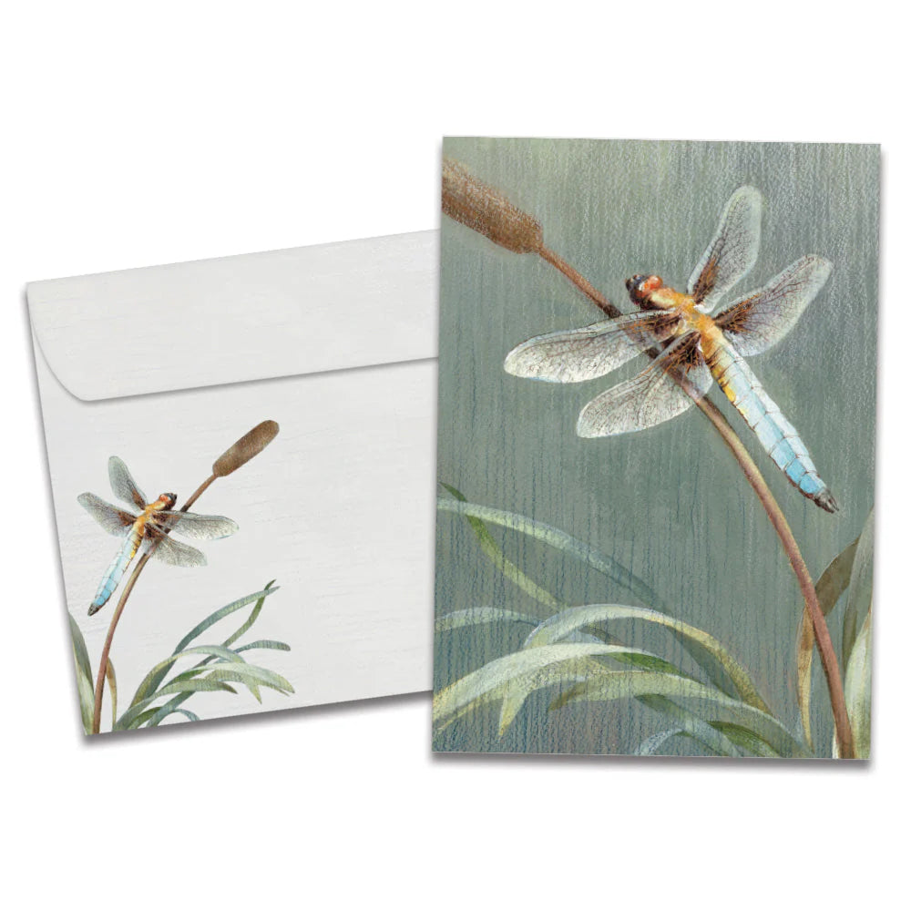 Tree Free Dragonfly Sympathy Card