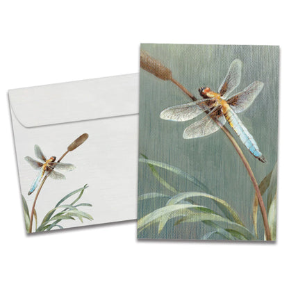 Tree Free Dragonfly Sympathy Card